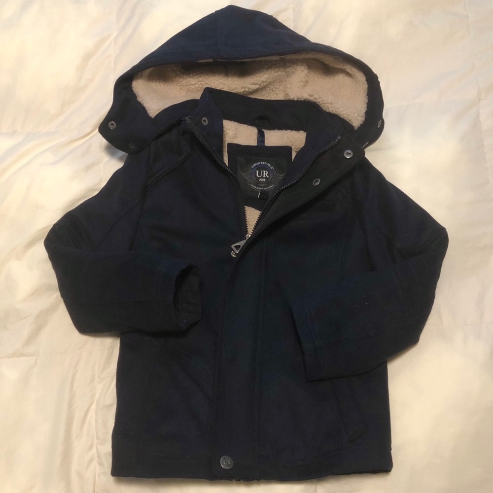 Urban Republic Boys' Wool Peacoat